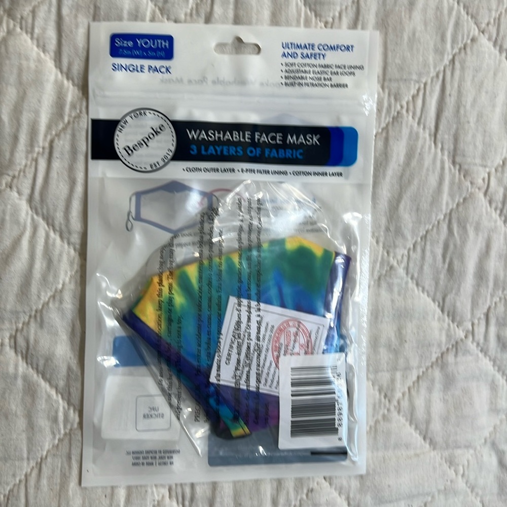 Youth Face Mask Washable